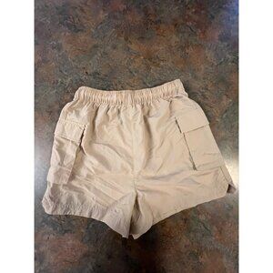 DSG‎ High-Rise Woven Shorts XS Beige Nylon